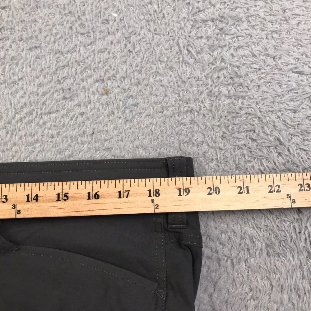 Eddie Bauer First Ascent Guide Pro Pants Mens 36 (38x31) Gray Fleece Lined Cargo